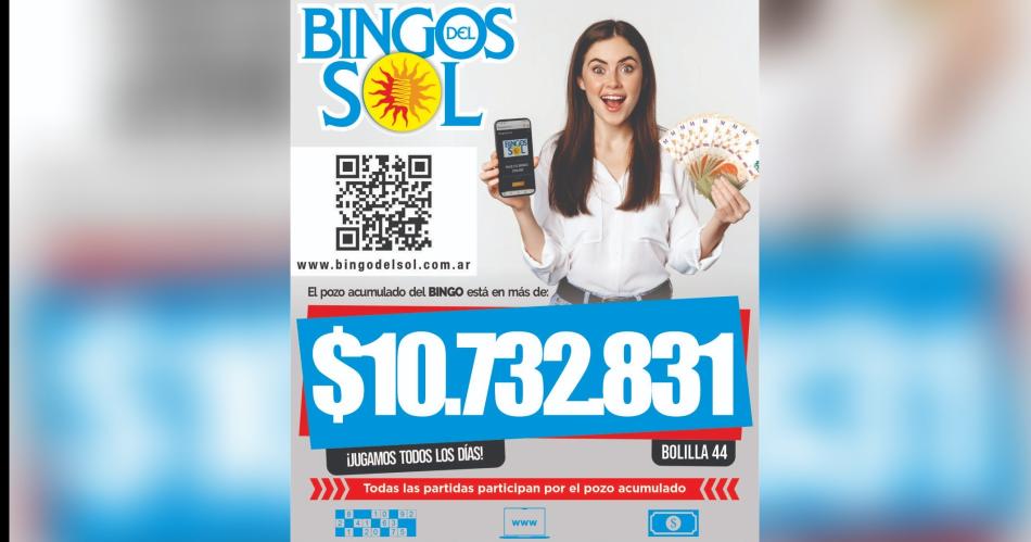 Bingos del Sol ya tiene nueva ganadora que se quedó con un pozo récord- ms de 10 millones