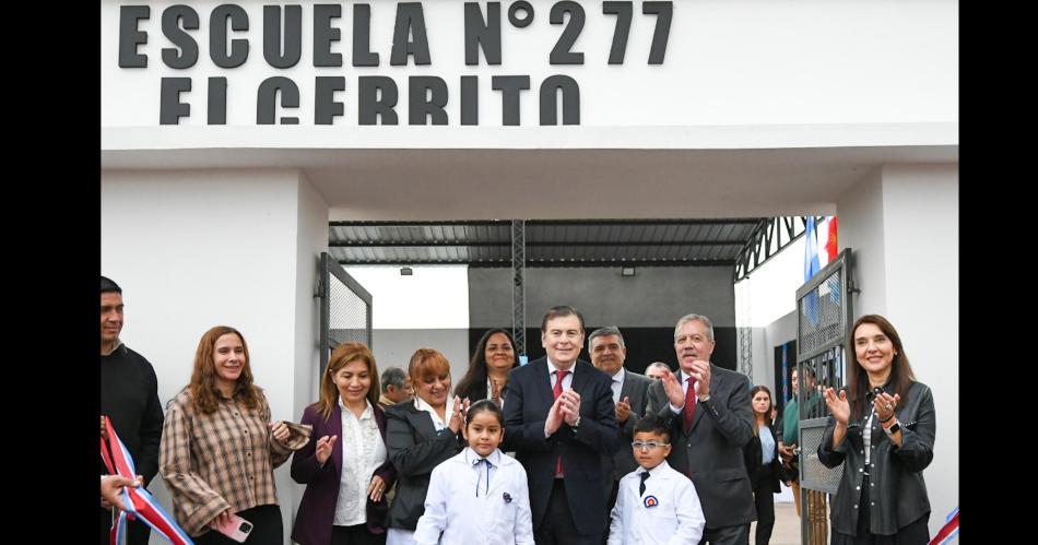Zamora inauguroacute una escuela para 10 nintildeos y un jardiacuten para 4 alumnos en El Cerrito