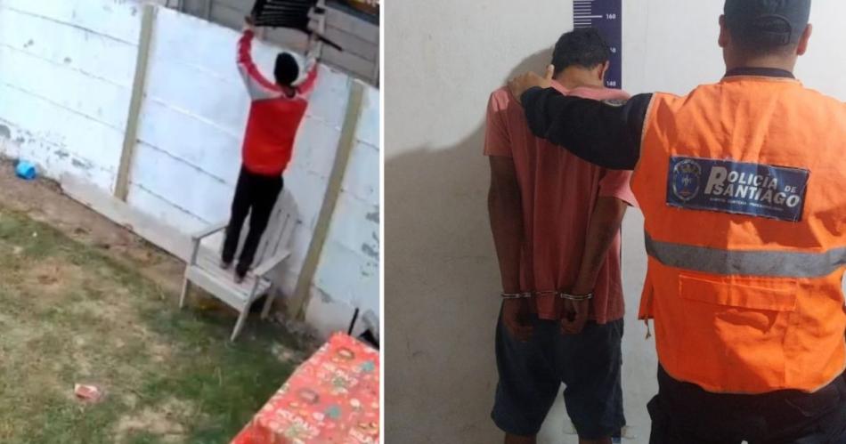 El sujeto quedó detenido y a disposición de la justicia