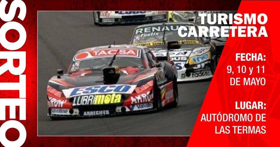 iexclEL LIBERAL te regala entradas para el Turismo Carretera en Las Termas