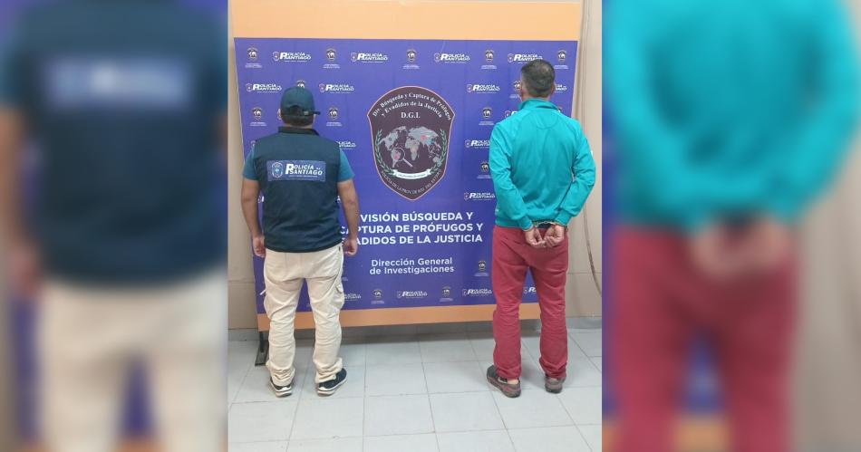 Operativo en La Banda- detienen a un proacutefugo buscado por robo