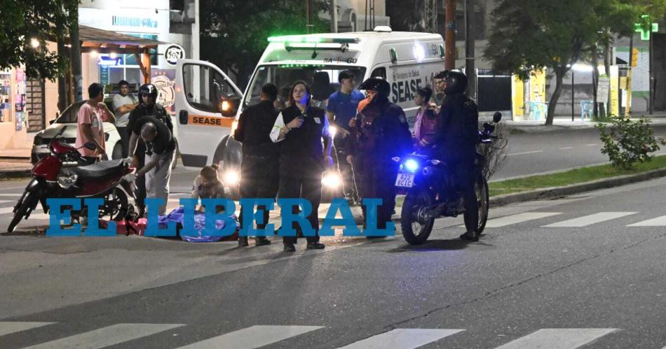 Barrio Centenario- un motociclista pierde la vida tras impactar contra un automóvil