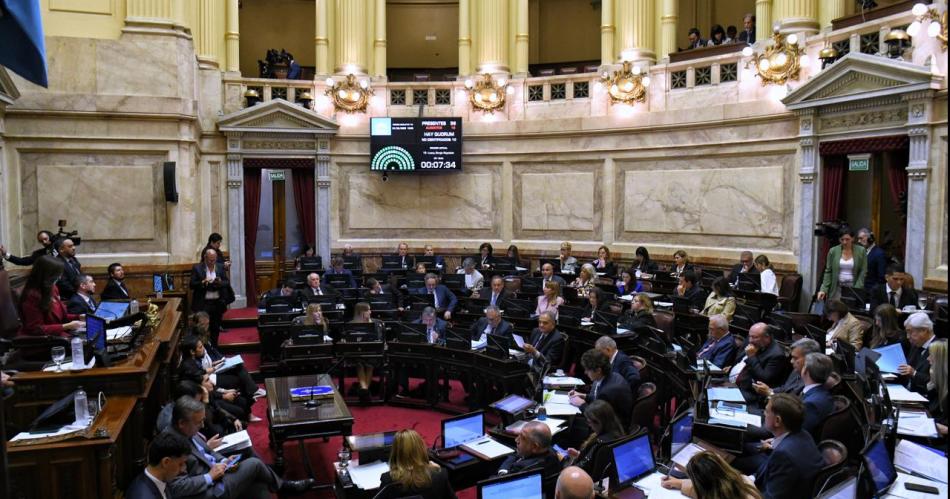 El Senado designoacute sus autoridades y declaroacute emergencia en regiones inundadas en Bahiacutea Blanca y en Salta