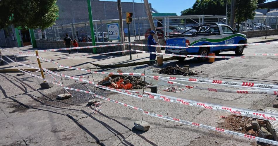 Advierten a conductores por corte en Av 25 de Mayo y Chacabuco