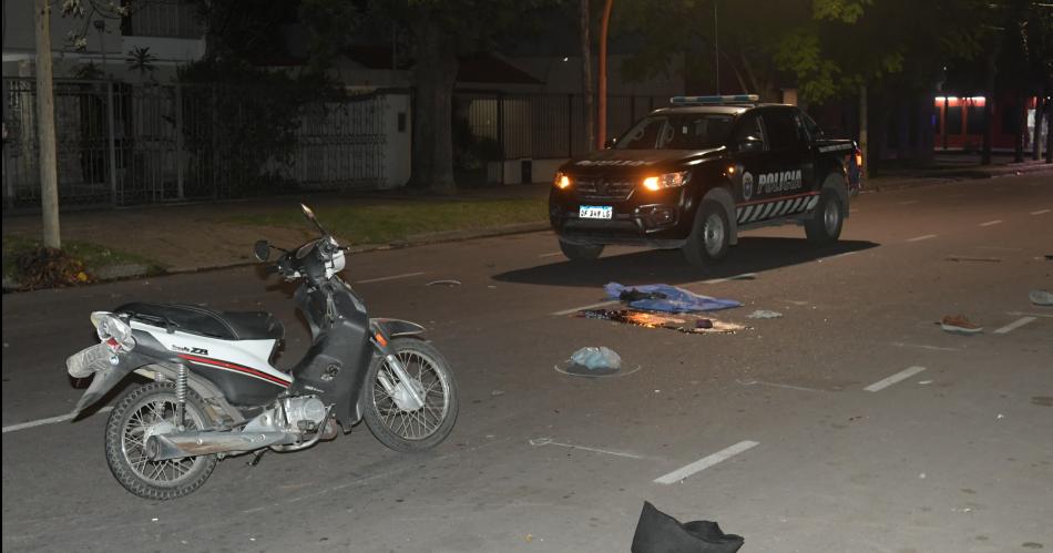 RODADO MENOR La motocicleta del occiso