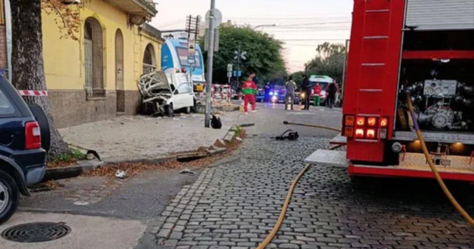 Los Bomberos acudieron al lugar para realizar las tareas de rigor