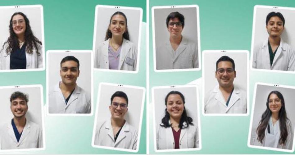 Facultad de Ciencias Meacutedicas- 10 joacutevenes egresaron y se convirtieron en los nuevos profesionales de la salud