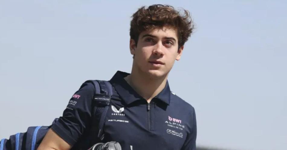 Franco Colapinto espera con ansias su debut oficial con Alpine