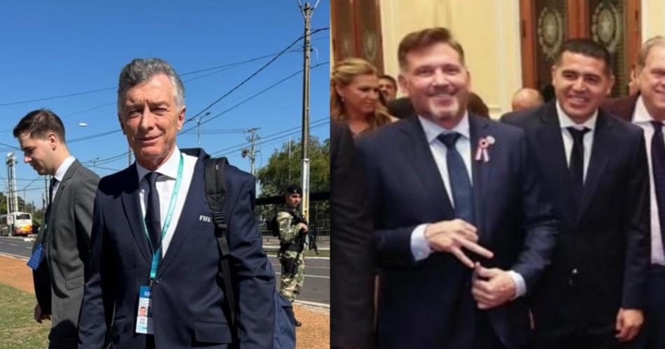 Riquelme y Macri coincidieron en la FIFA y hubo tensión