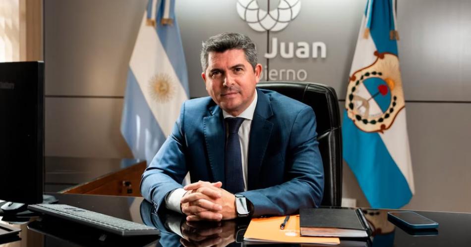 Marcelo Orrego gobernador de San Juan denunció a Valentina Olguín