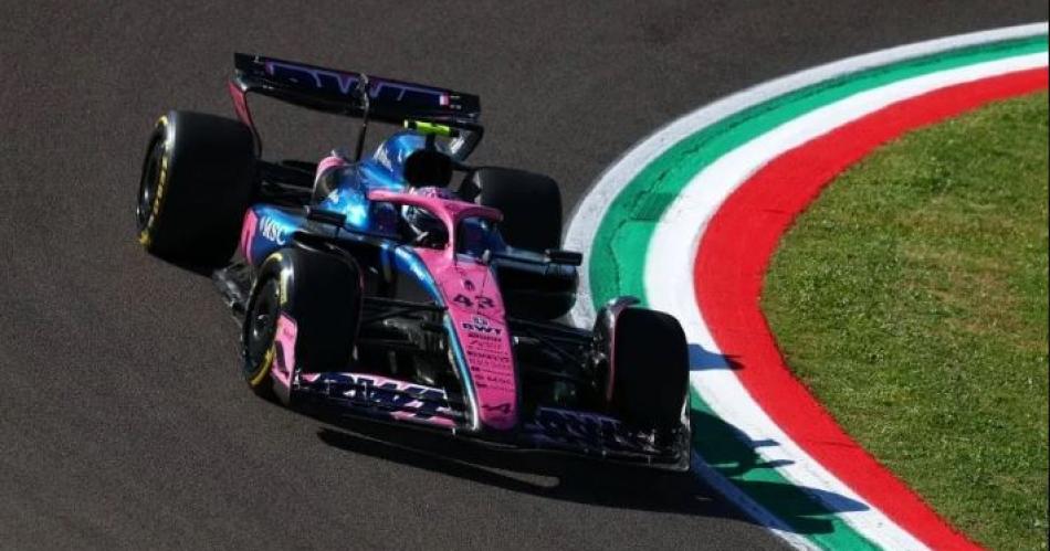 Colapinto fue 13deg y 17deg en las praacutecticas libres con Alpine en Imola