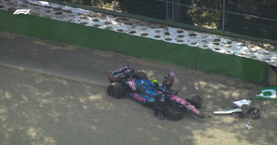 F1- los mecaacutenicos de Alpine ultimaron detalles en el auto de Colapinto