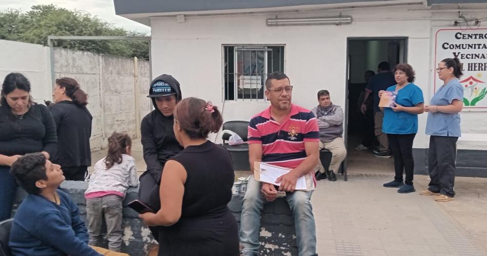 La UPA Santa Luciacutea participoacute en operativo sanitario en el Bordm Santa Luciacutea