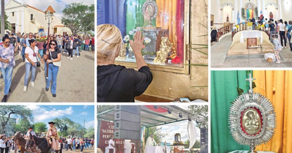 Unos 80 mil devotos asistieron a la fiesta en honor al Sentildeor Hallado