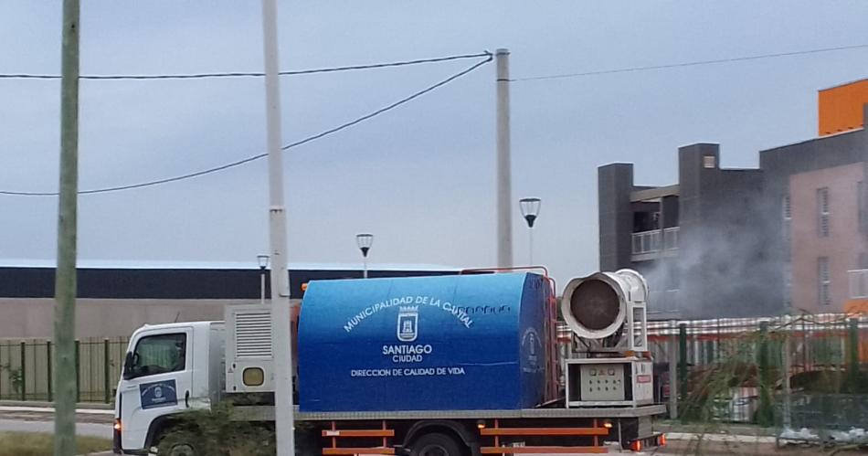 OPERATIVO Las fumigaciones se extender�n hasta el viernes próximo en los distintos barrios de la ciudad