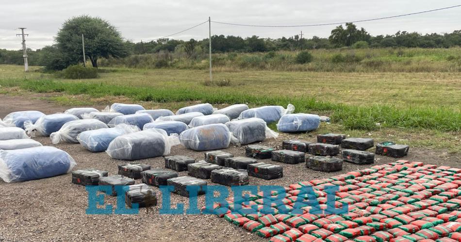 Las autoridades policiales secuestraron un importante cargamento