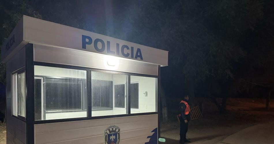 Nuevo punto de control policial para fortalecer seguridad en San Ramoacuten