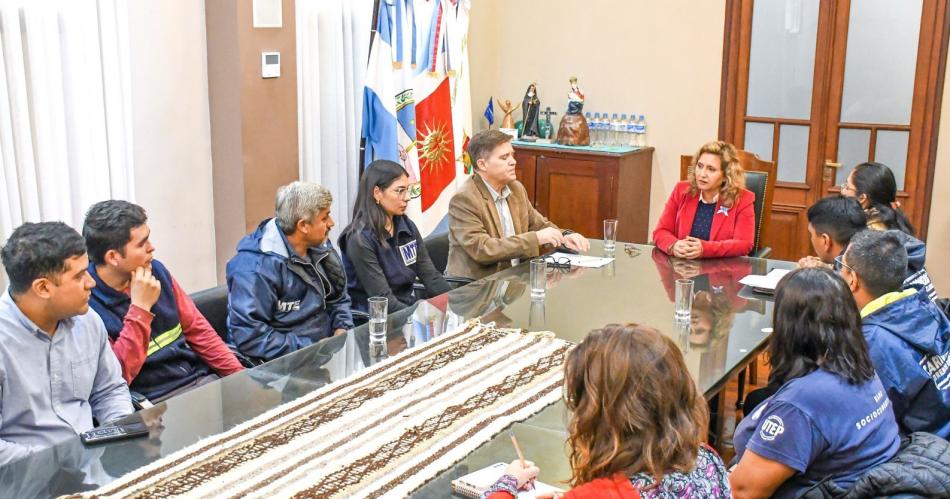 Se dialogó sobre el sistema de recolección en la ciudad