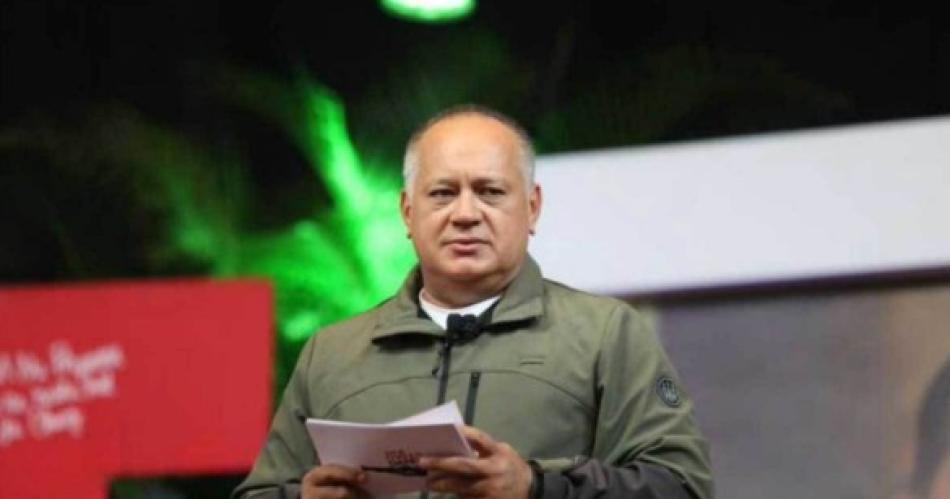 El titular de Interior de Venezuela Diosdado Cabello