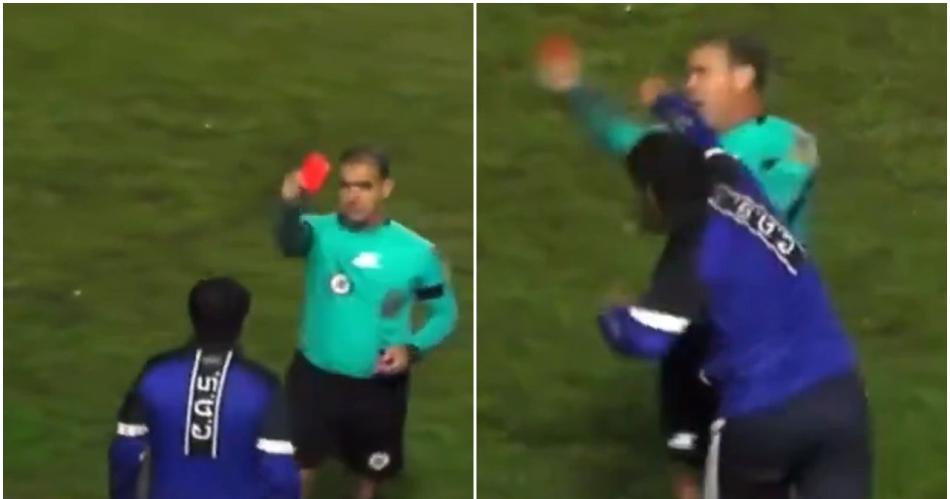 Ortiz el rbitro agredido por un jugador de Sarmiento