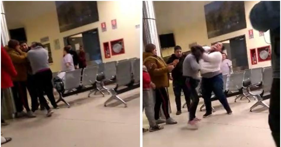 Violenta pelea de mujeres en el CIS Termas