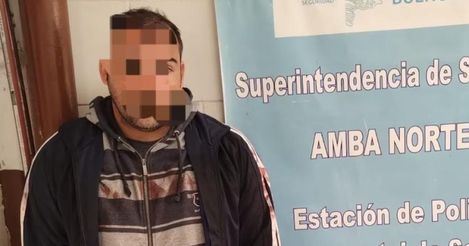 El sospechoso fue detenido por agentes de la Comisaría 8 de San Isidro tras ser señalado como autor del ataque