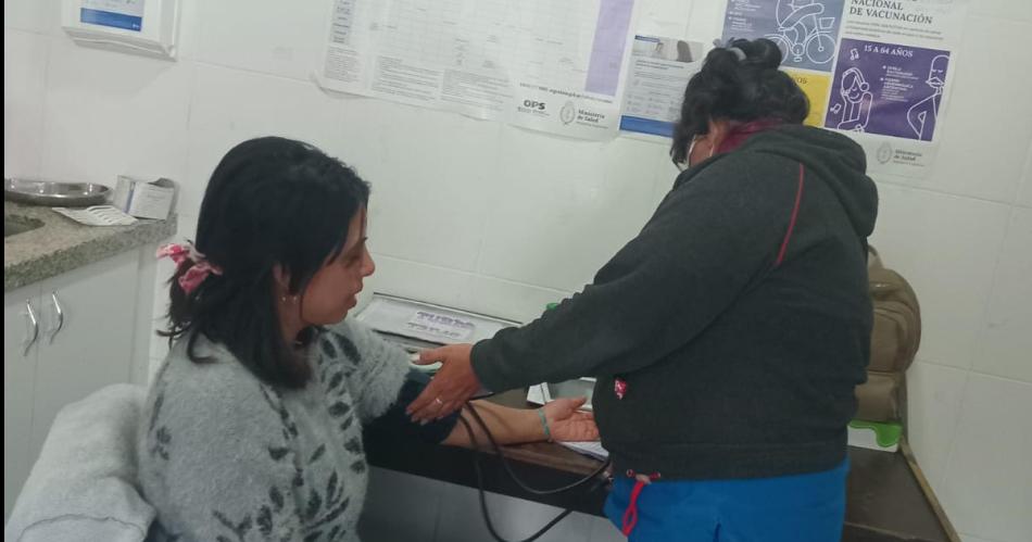 Los Caps se adhirieron a la Semana de la Hipertensioacuten realizando controles y prevencioacuten