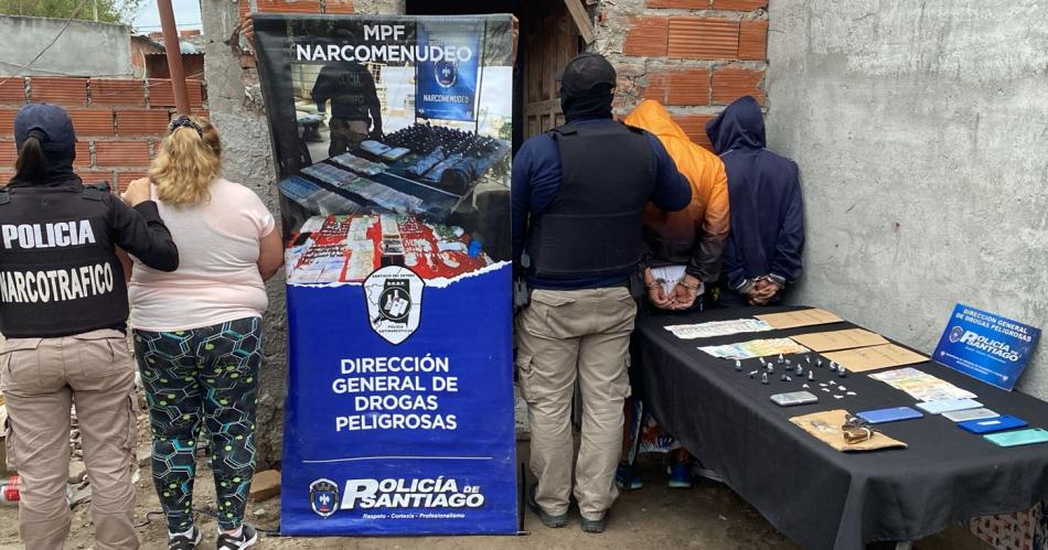 Operativo antidrogas en La Católica- dos detenidos y cocaína secuestrada