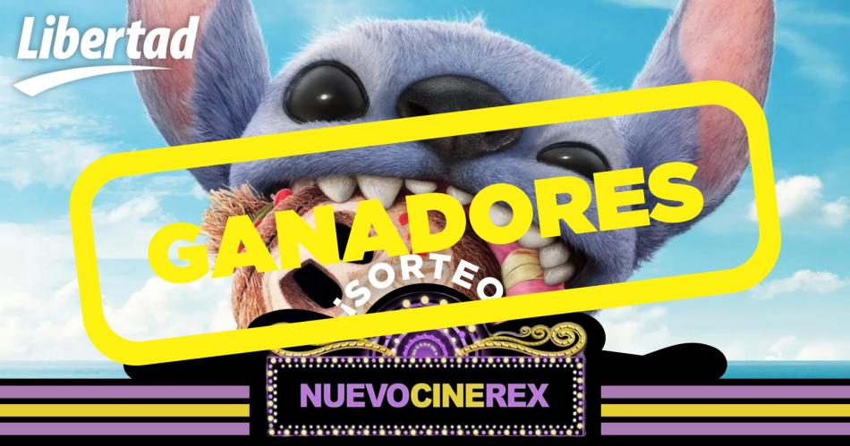 Estos son los ganadores de las entradas para el Cine Rex