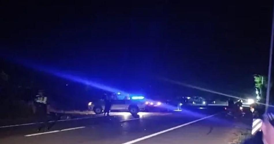 Fatal accidente en la Ruta 38- un motociclista murioacute tras chocar con un auto detenido