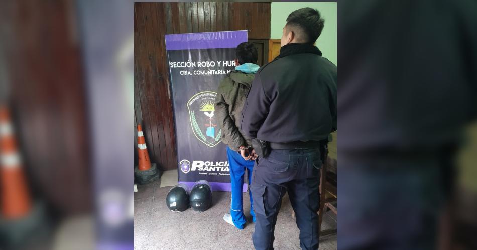 Barrio Almirante Brown- recuperaron elementos robados y detienen al autor material 