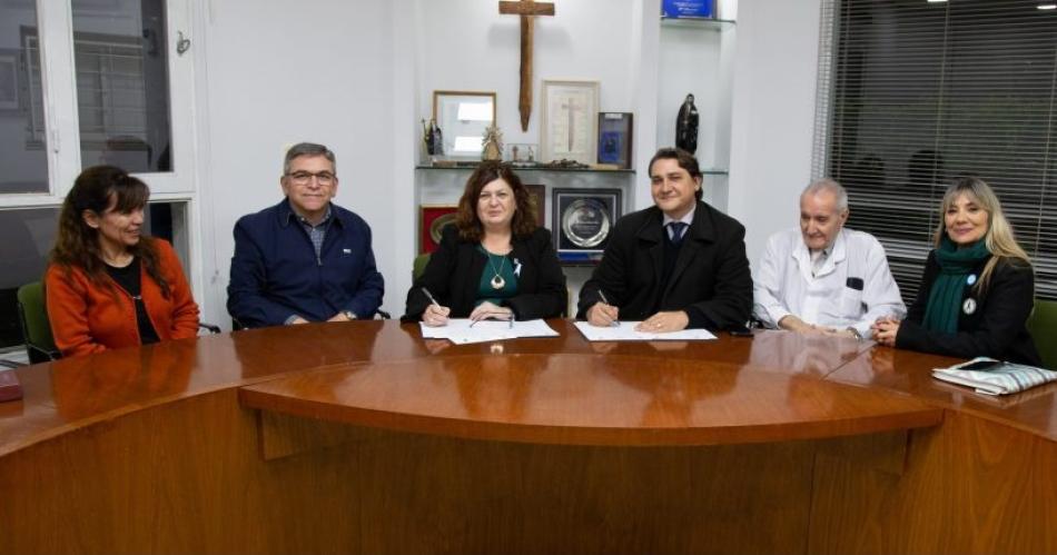 Fue firmado por los referentes institucionales