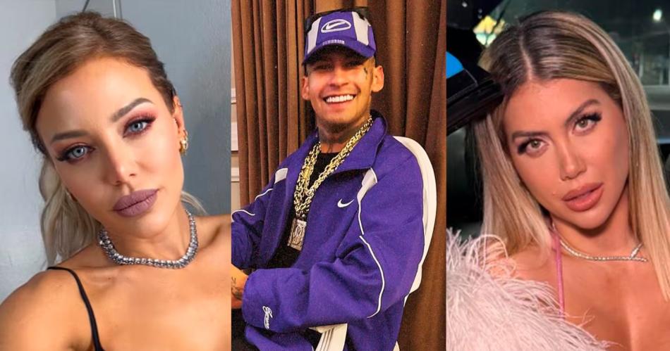 L-Gante le escribió a Evangelina Anderson y reavivó el escndalo con Wanda (Foto- Ciudad Magazine)