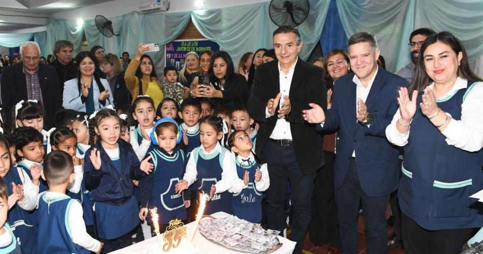 El jardín de infantes Bruno Volta celebró sus 35 años de vida institucional