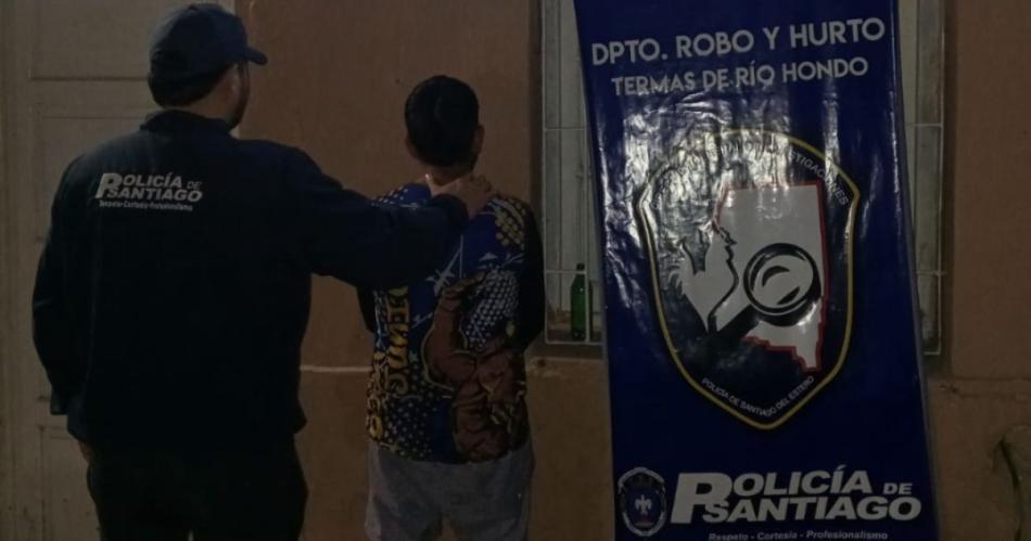 La policía de Termas realizó un operativo en el barrio Agua Santa