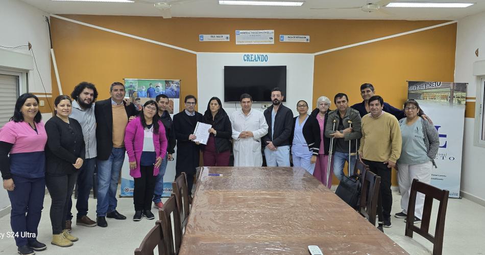 Sebastiaacuten Goacutemez Paz asumioacute la direccioacuten del hospital Zonal de Loreto