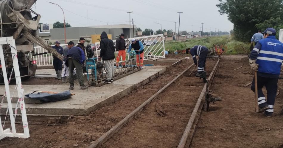 Se acelera la obra vial que comunicaraacute a varios barrios frienses