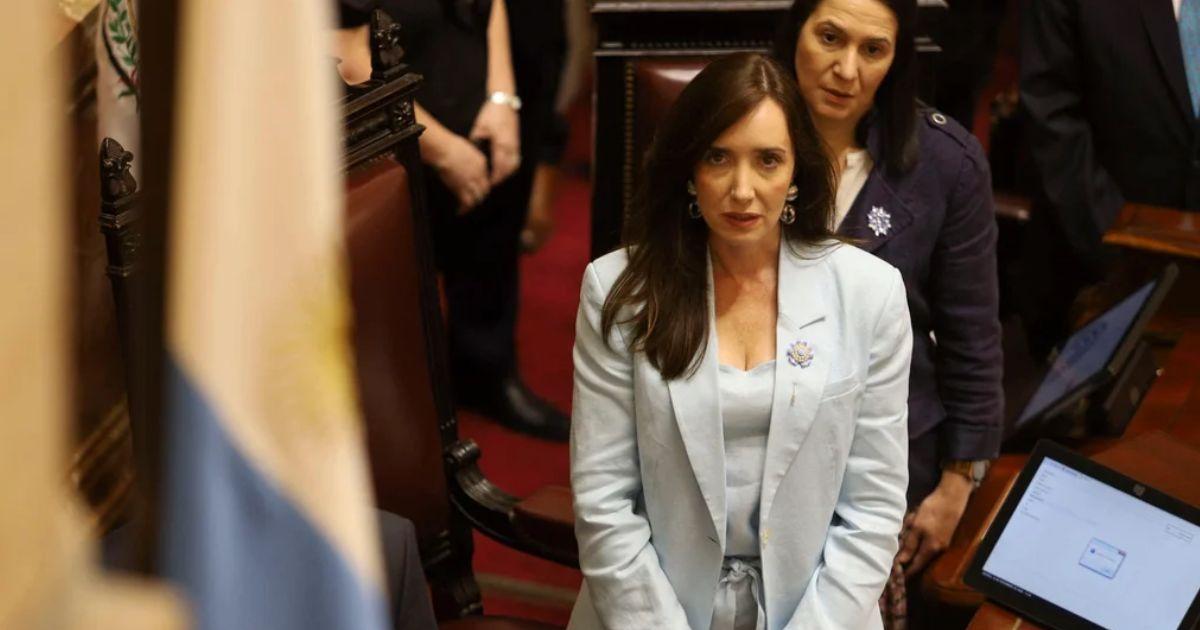 La decisión Victoria Villarruel generó polémica en el Senado
