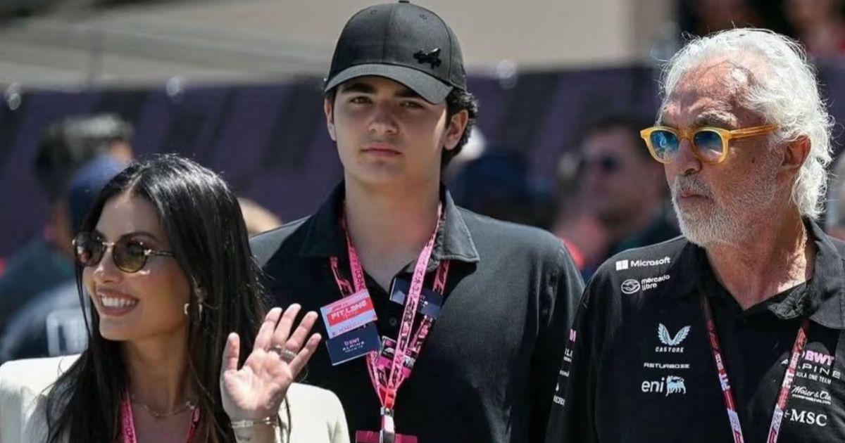 Flavio Briatore fue uno de los defensores del argentino Franco Colapinto