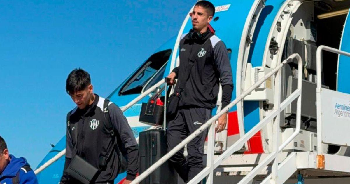 El Ferroviario arribó este mediodía a la provincia