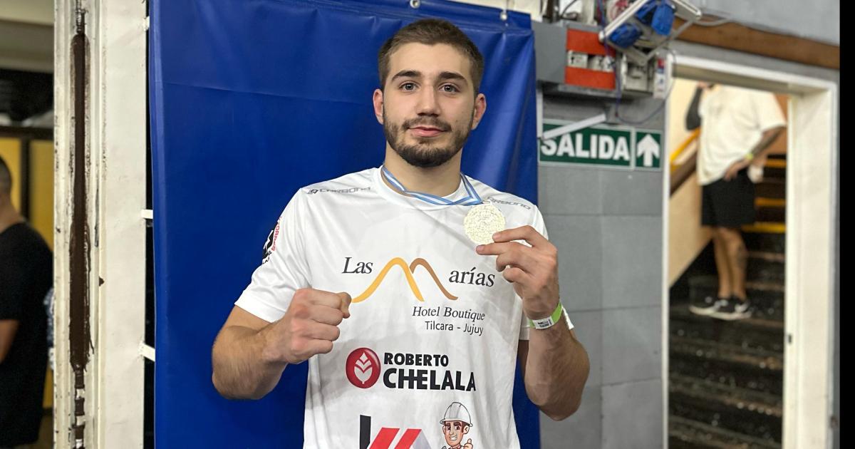 DESTACADO El santiagueño Bautista Voguet de 19 años estar en el Mundial de MMA en San Pablo Brasil