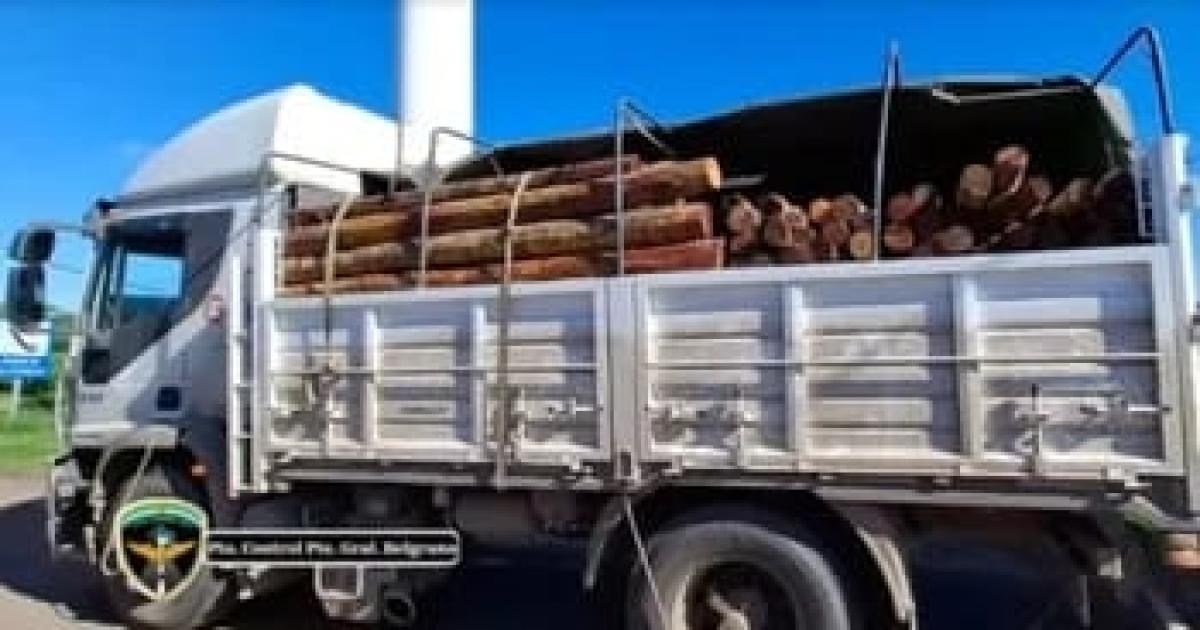 SECUESTRO La carga fue decomisada por las irregularidades en la documentación de traslado