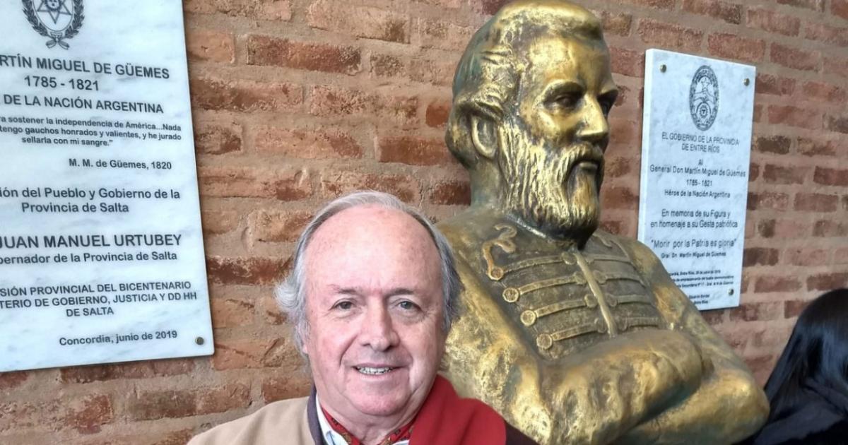 PRESENCIA  Martín Güemes Arruabarrena chozno nieto del caudillo nacional