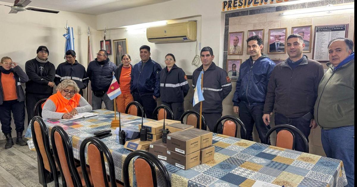 Todo listo para celebrar en La Banda el Diacutea del Bombero Voluntario