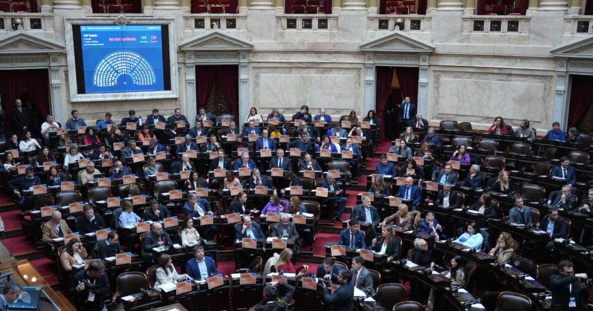 Jubilaciones- Diputados retoma el debate y el Gobierno amenaza con veto