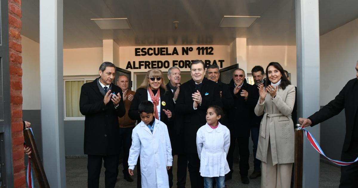 Friacuteas- el Dr Zamora inauguroacute obras en cuatro instituciones educativas