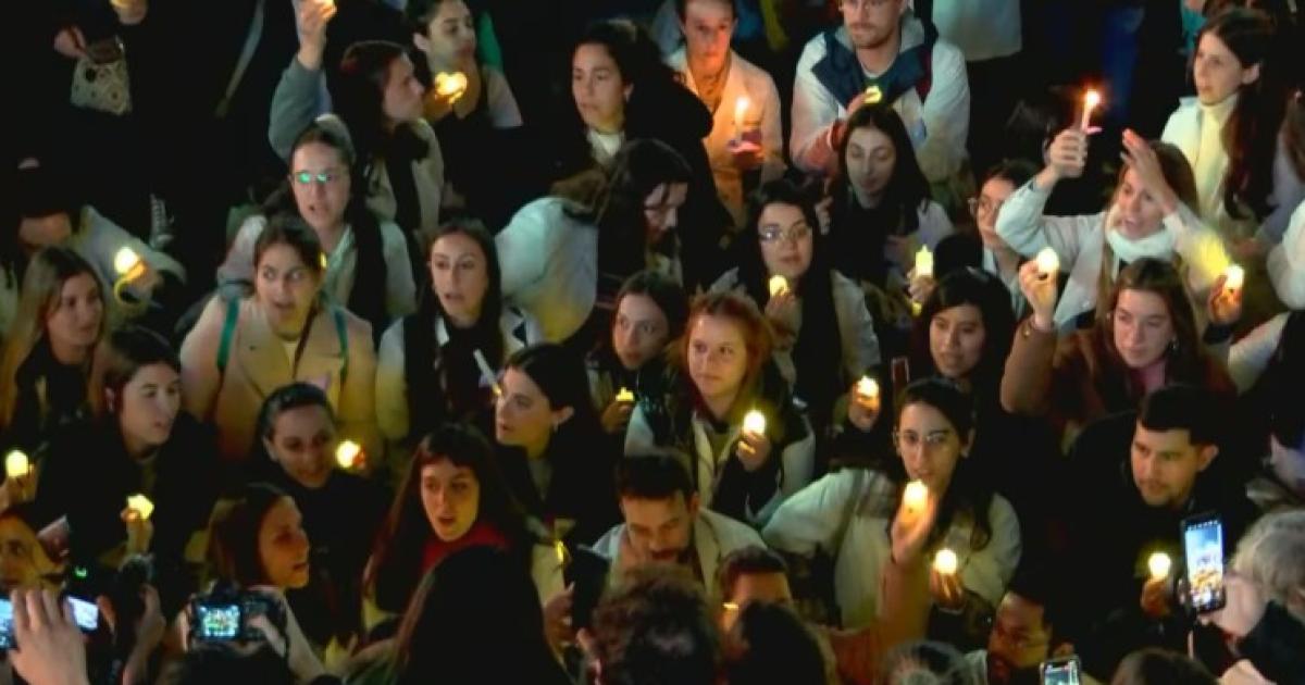 Residentes del Hospital Garrahan marchan al Obelisco (Foto- Todo Noticias)