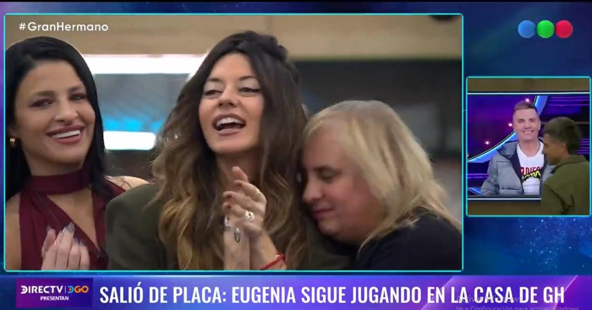 Eugenia sigue en carrera- la santiagueña fue la primera salvada en GH
