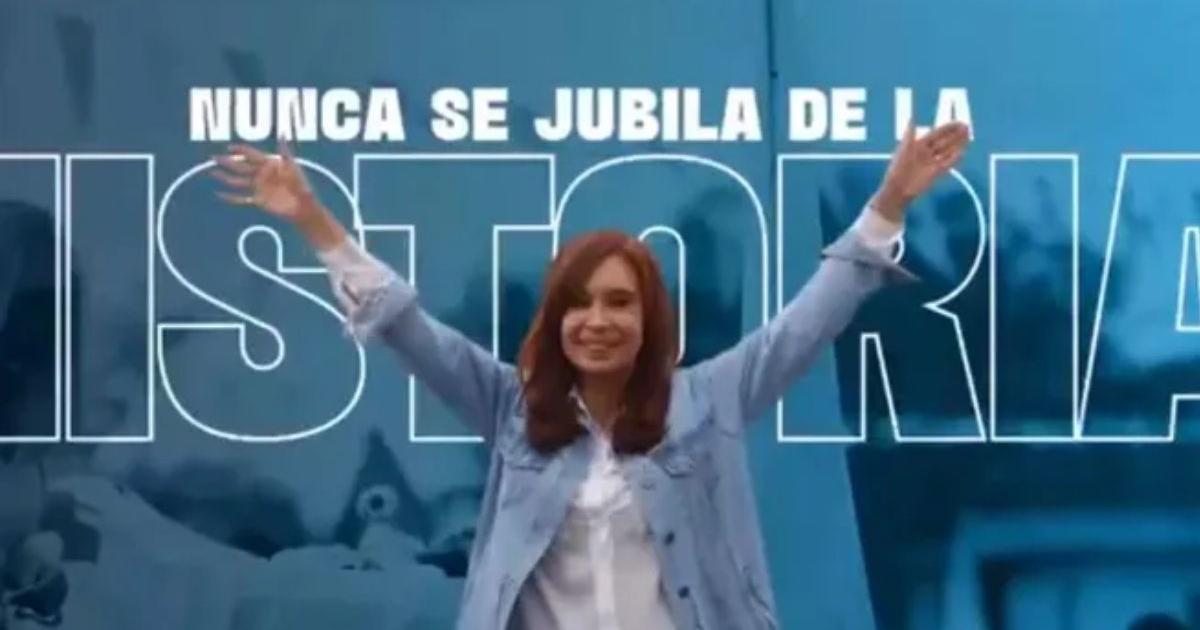 La exmandataria lanzó su primer spot tras confirmar su candidatura en las legislativas bonaerenses
