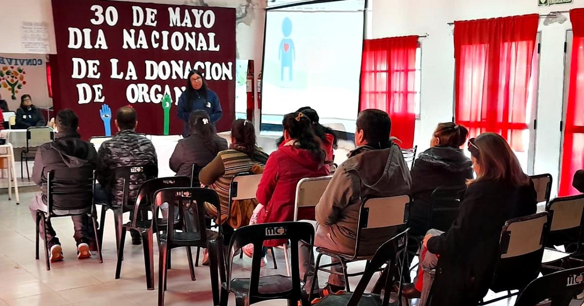 Destacan la importancia de la donacioacuten de oacuterganos en Colonia Dora